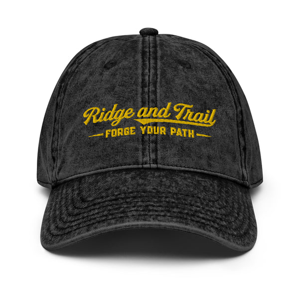 Ridge and Trail Vintage Cotton Twill Cap