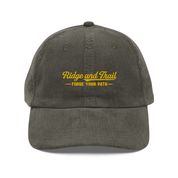 Ridge and Trail Vintage Corduroy Cap